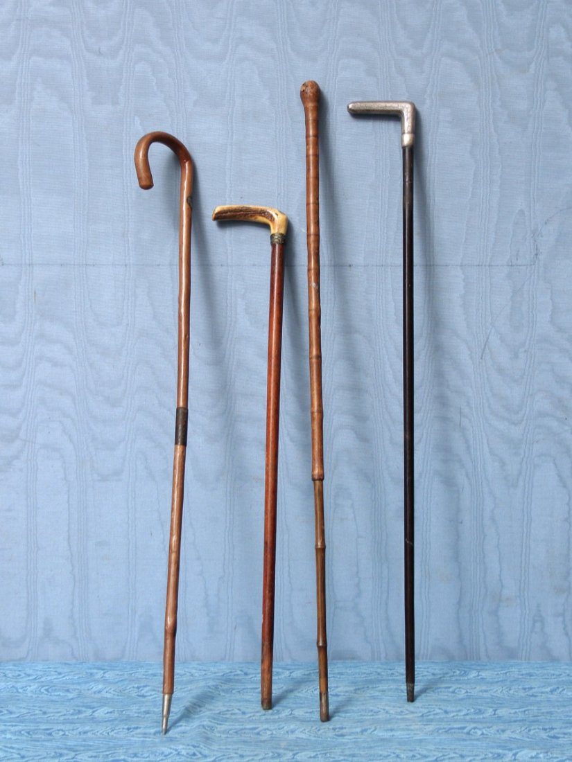 LOTTO DI 4 BASTONI DA PASSEGGIO (1 of 1)