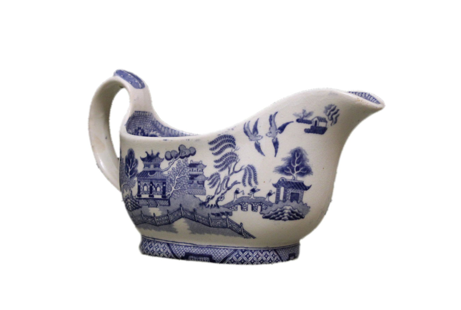 SALSIERA in ceramica bianca e blu (1 of 1)