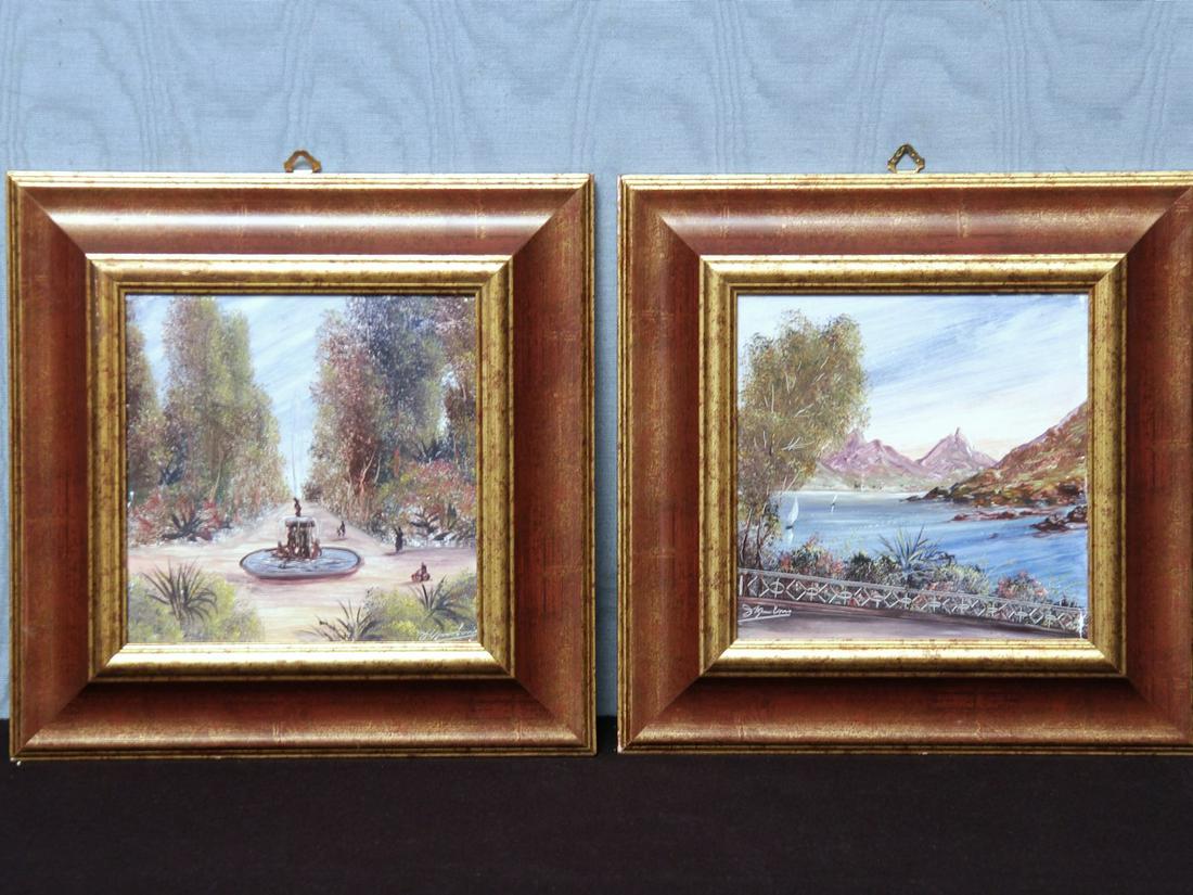 COPPIA DIPINTI SU METALLO (1 of 1)