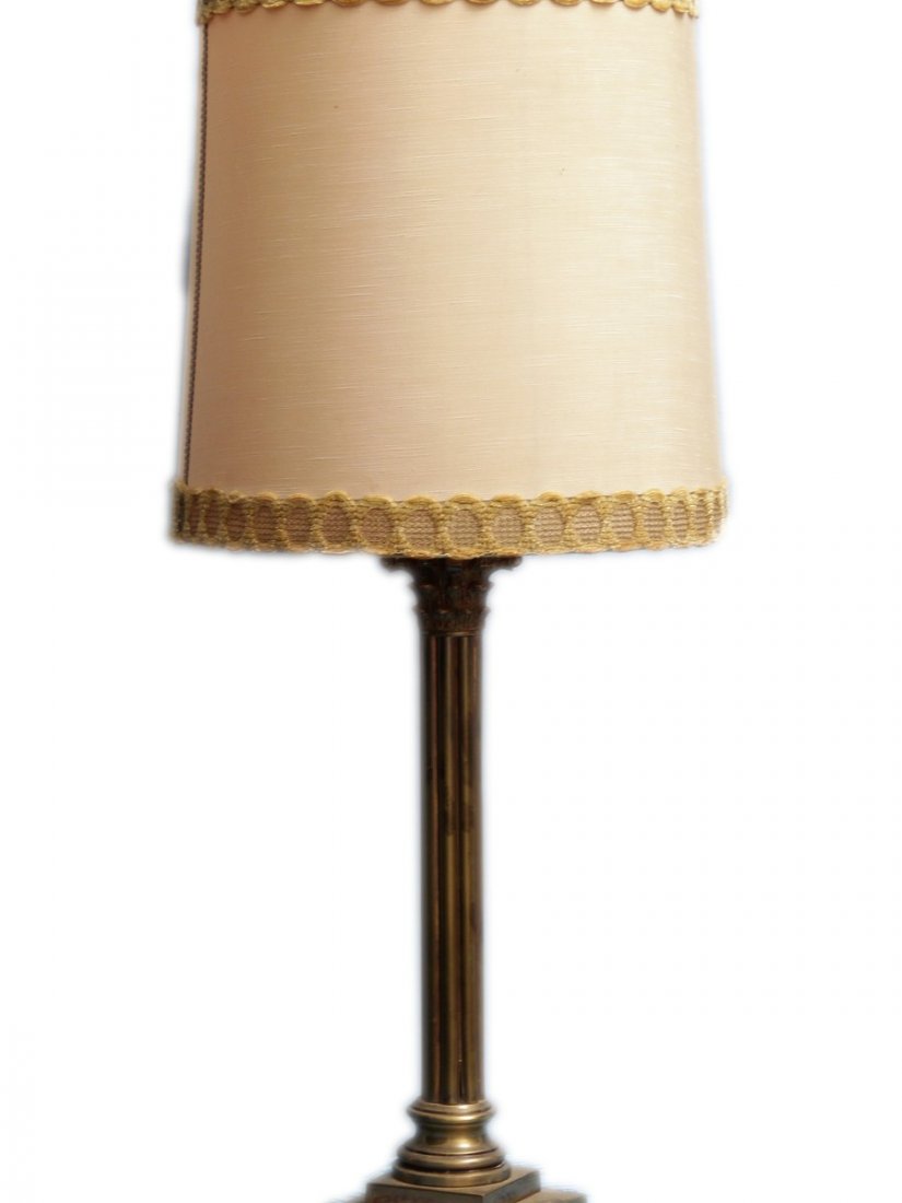 LUME DA TAVOLO: XX° secolo Italia,h cm 96 x Ø 37