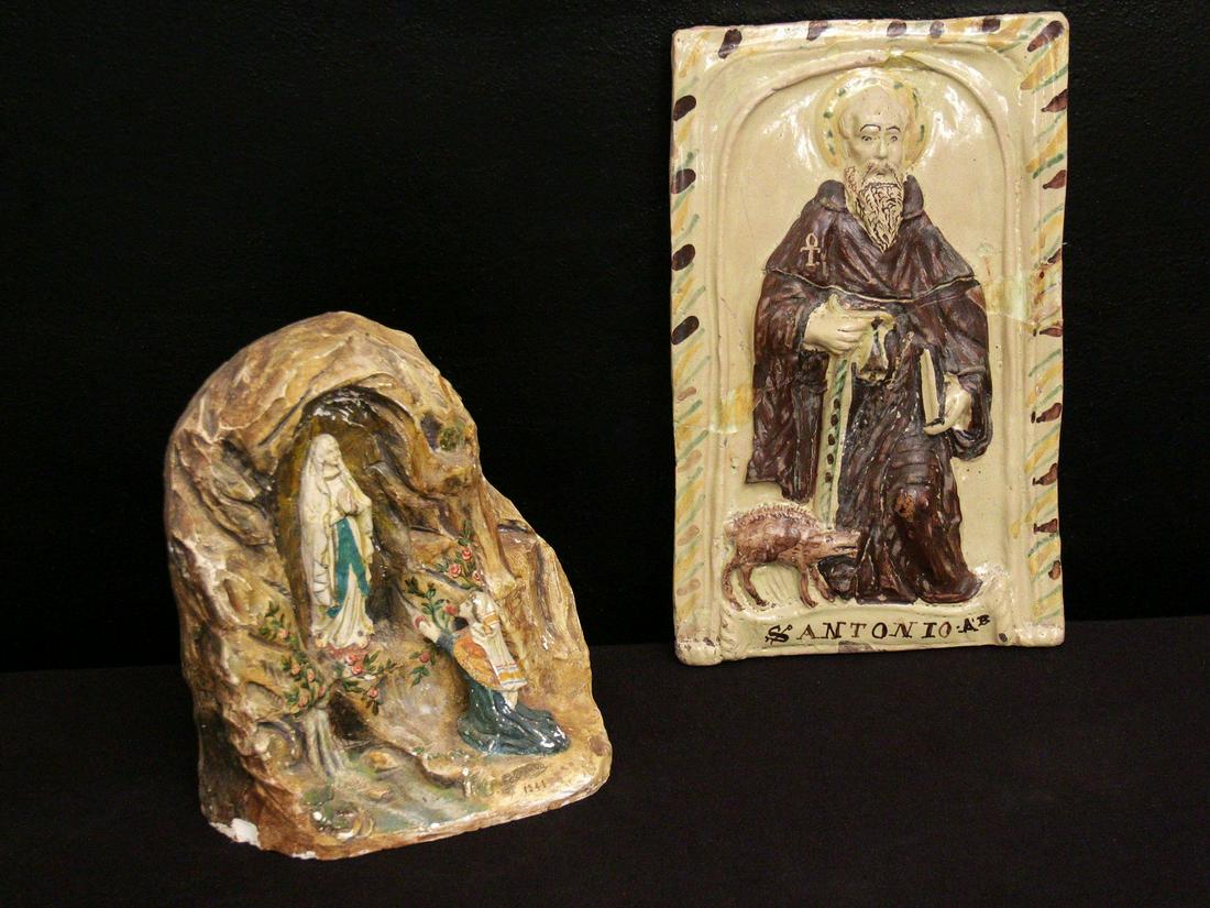 1 PLACCA E 1 PRESEPE IN GESSO (1 of 3)