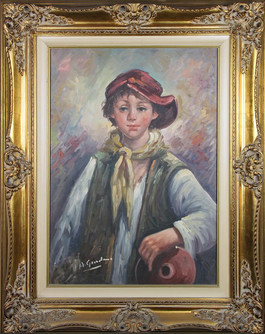 COPPIA DI OLIO SU TELA (1 of 4)