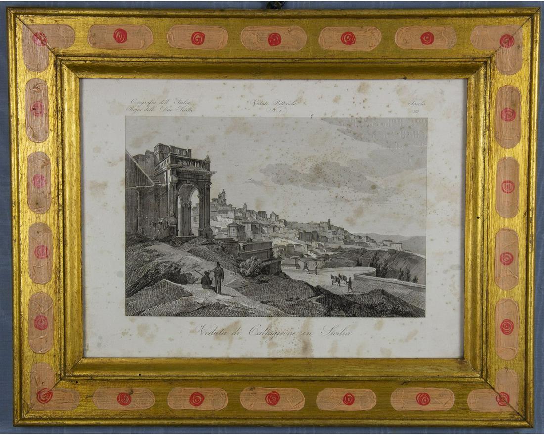 STAMPA VEDUTA DI CALTAGIRONE (1 of 1)