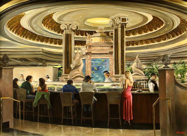 ORIGINAL OIL ON CANVAS BY LISTED ARTIST HARRY MCCORMICK (1 of 1)