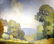 PEACE VINTAGE OIL ON CANVAS BY JOHN WILLIAM ORTH