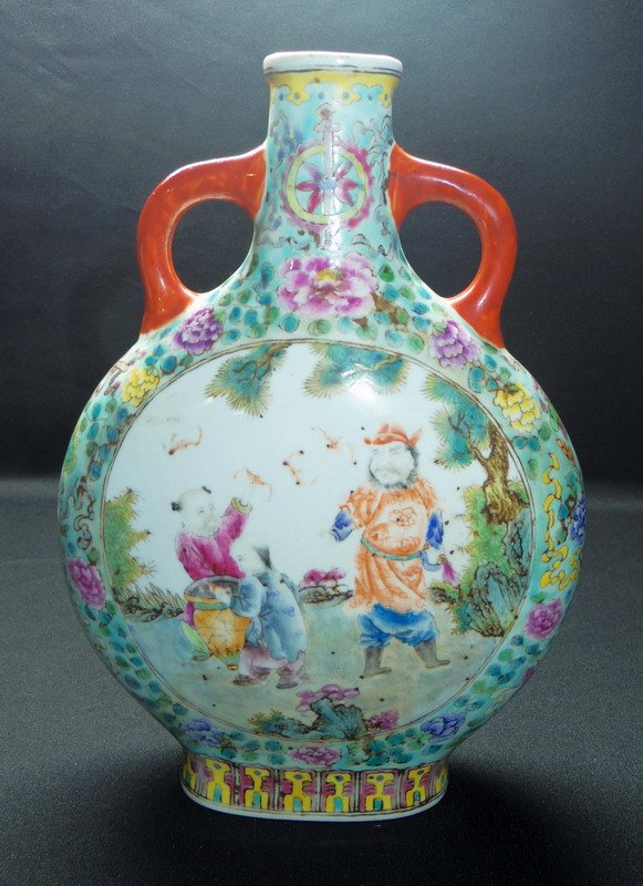 Qianlong Baby play double window pastel flat bottles (1 of 7)