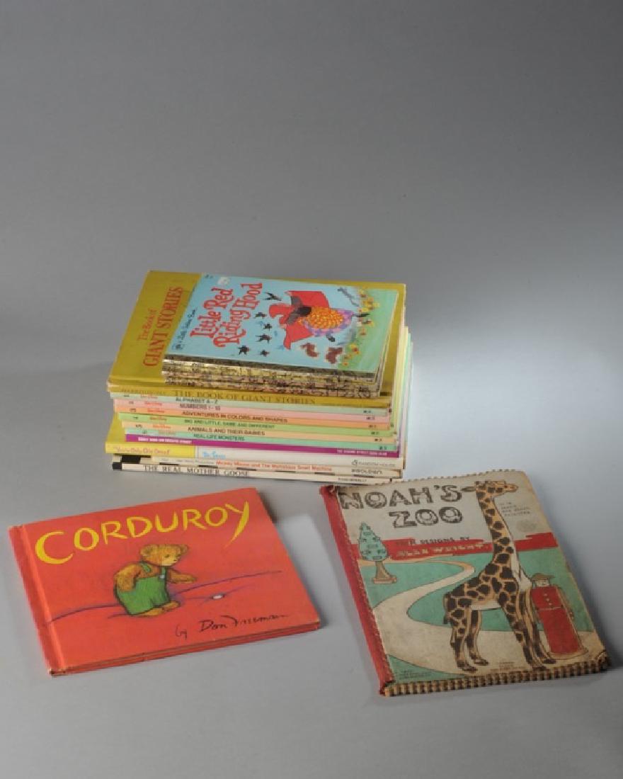 Lot of Children's Books: Including cloth "Noah's Zoo" (Dean's Rag Books), Walt Disney Books, "You're Only Old Once" by Dr. Seuss, etc.
