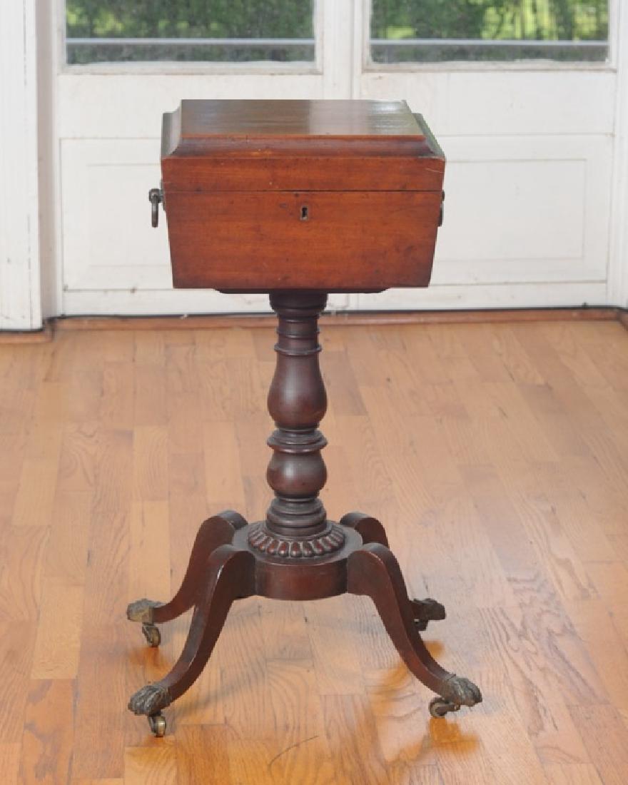 Early 19th C. William IV Teapoy (1 of 10)