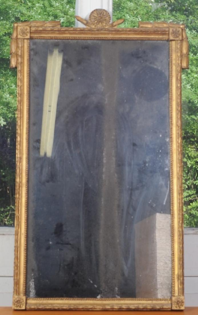 19th C. Federal Looking Glass (1 of 4)