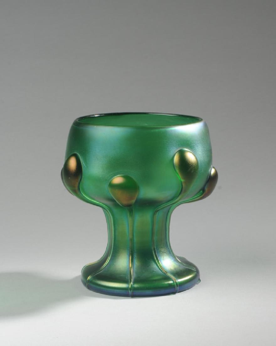 Loetz Vesuvian Art Glass Vase (1 of 4)