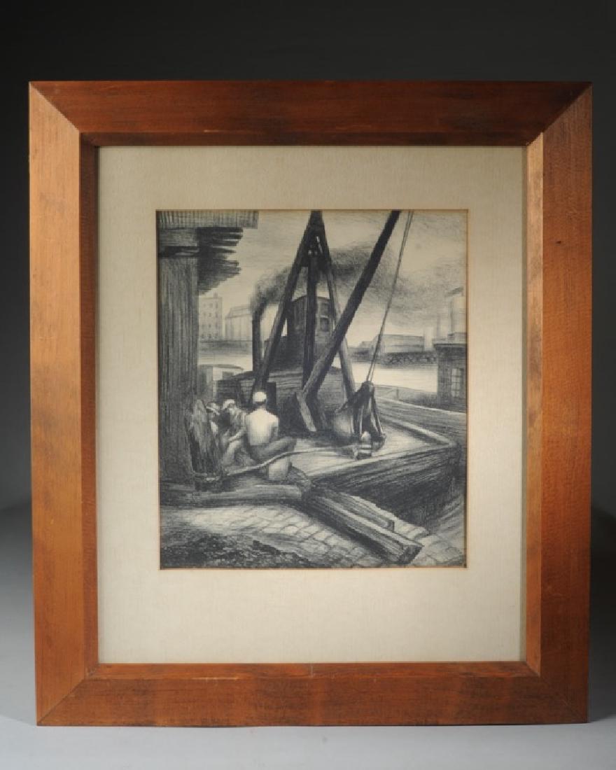 Ann Nooney (1900-1970) Charcoal (1 of 2)