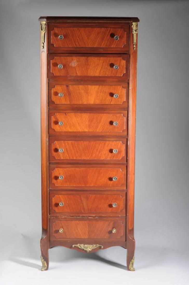 French Style Mahogany 8-Drawer Dresser (1 of 4)