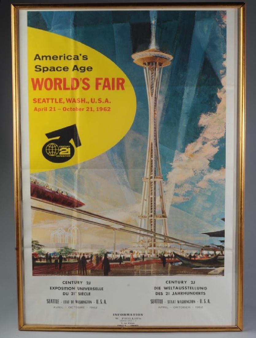 1962 Seattle World's Fair Poster (1 of 3)