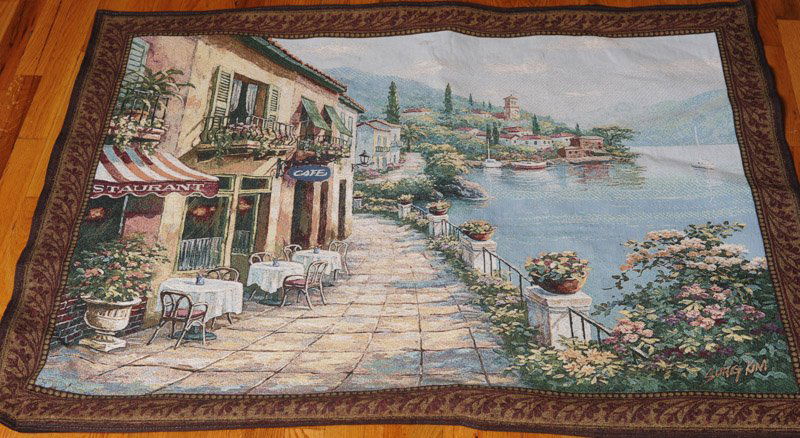 Contemporary Embroidered Wall Hanging (1 of 5)