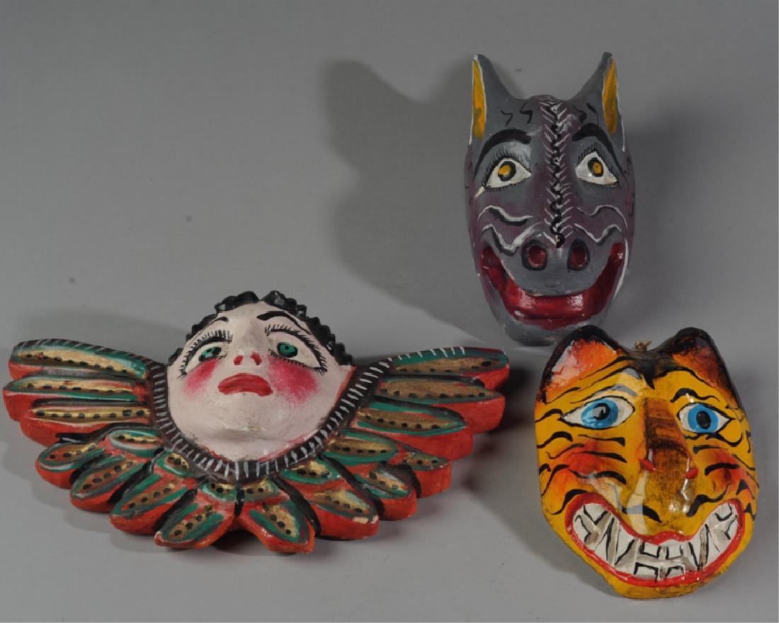 Three Mexican Masks (1 of 4)