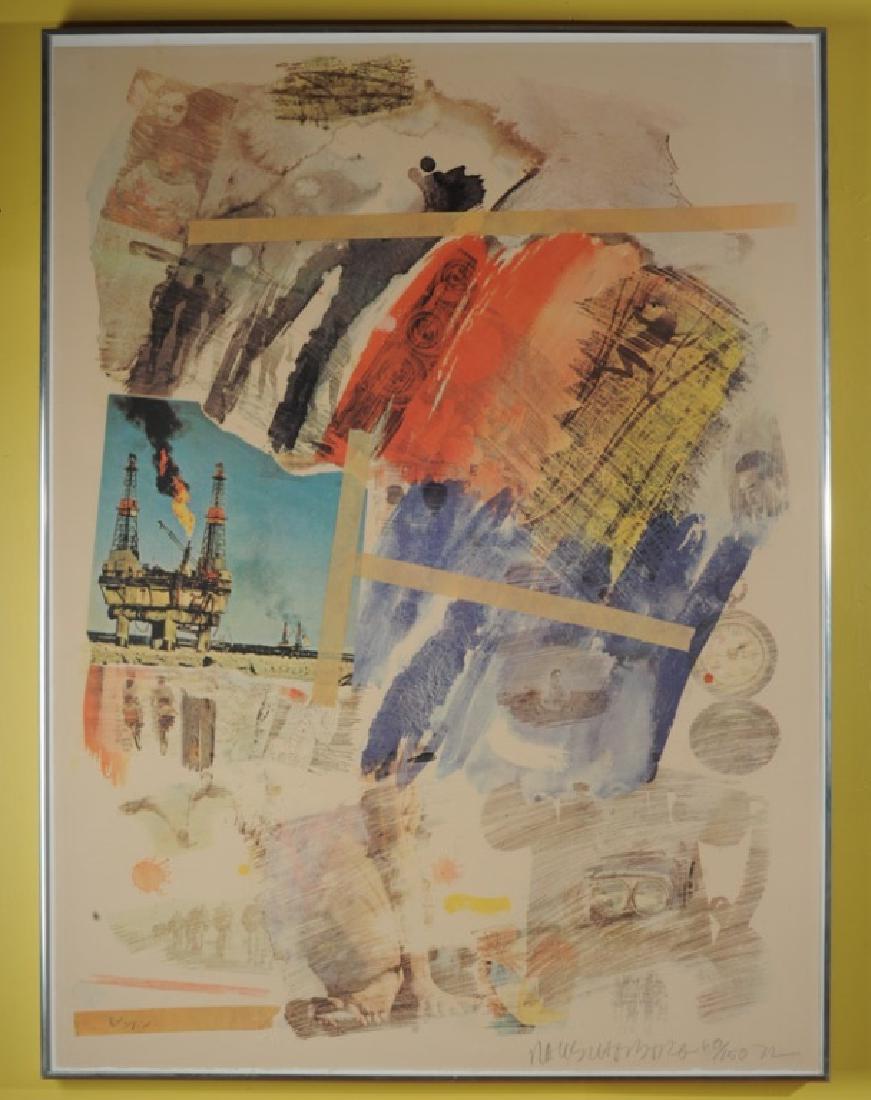 Robert Rauschenberg (1925-2008) Lithograph (1 of 7)