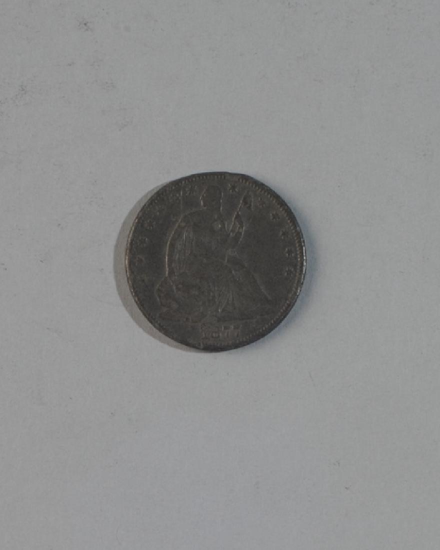 1877 Liberty Seated Half Dollar (1 of 2)
