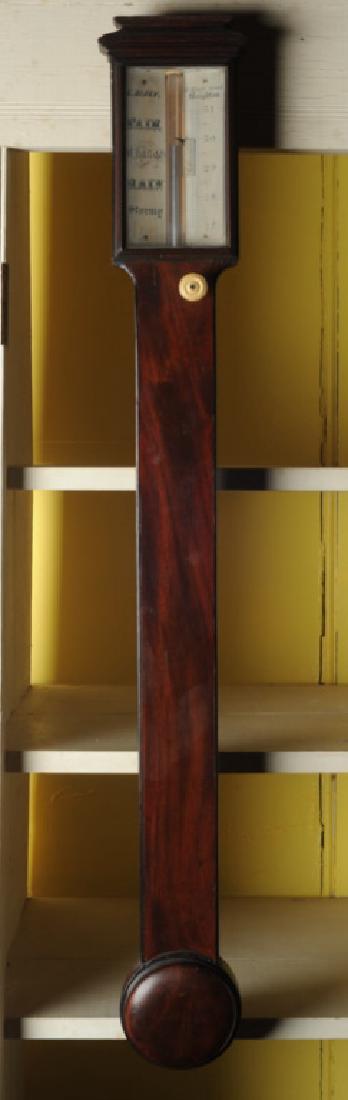 L. Dixey English Stick Barometer (1 of 3)