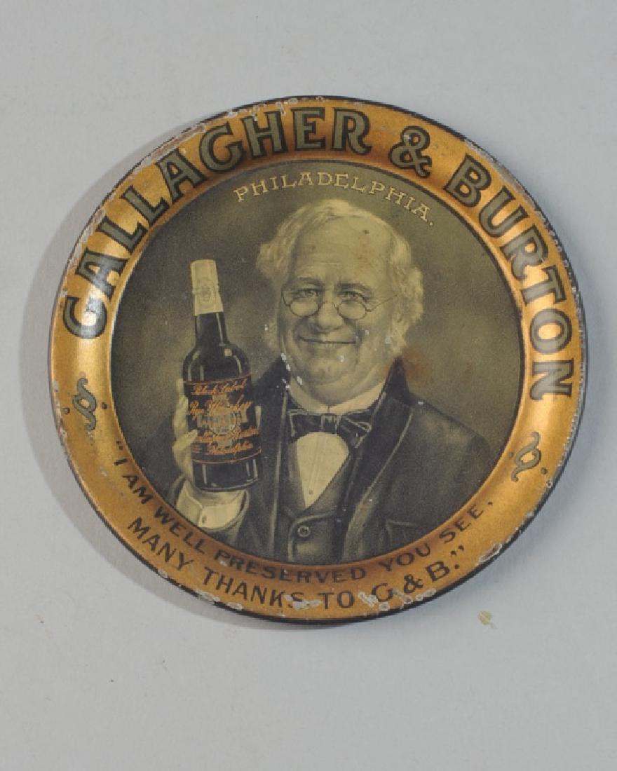 Gallagher & Burton Whiskey Tip Tray (1 of 2)