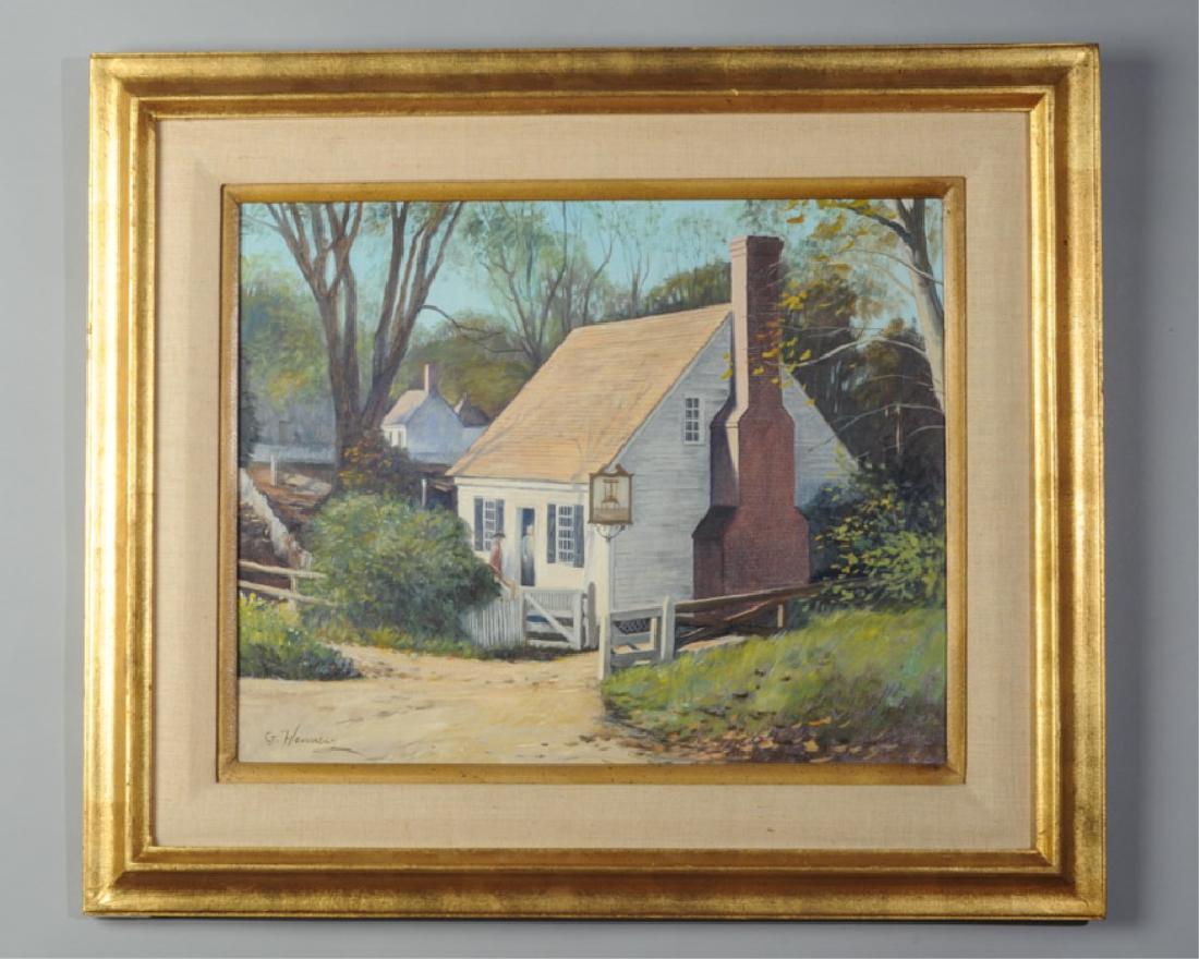 Gerald Hennesy Oil on Canvas (1 of 3)