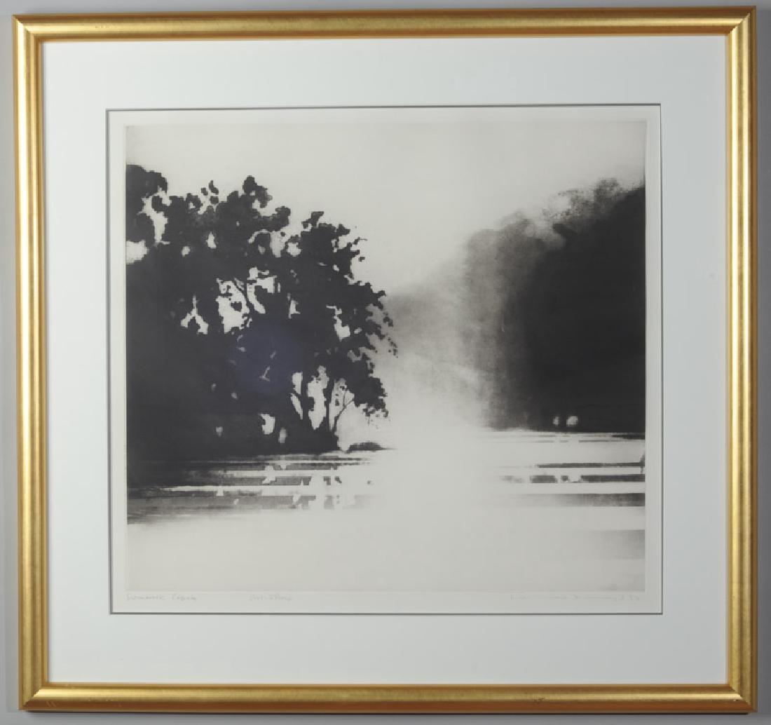 Abstract Artist's Proof Engraving (1 of 2)