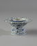 Chinese Blue & White Porcelain Cup Stand - 3