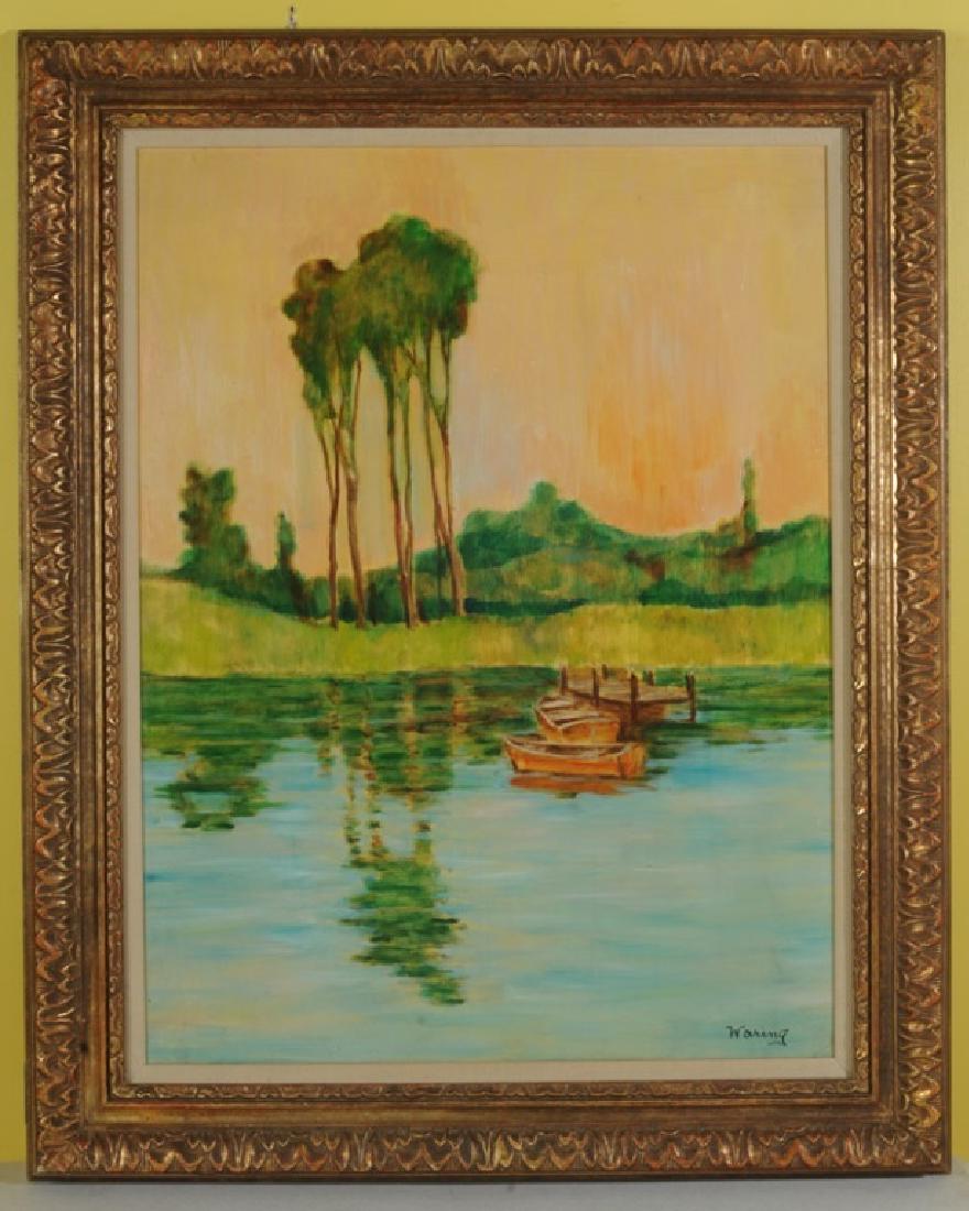 R. Waring Oil on Board (1 of 3)