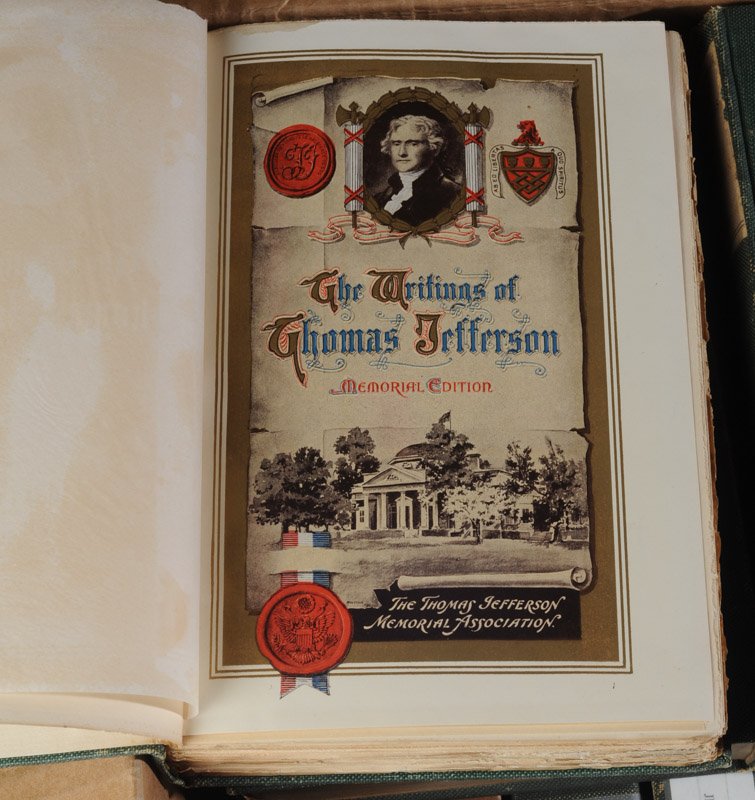 16 Volumes The Writings of Thomas Jefferson (1 of 2)