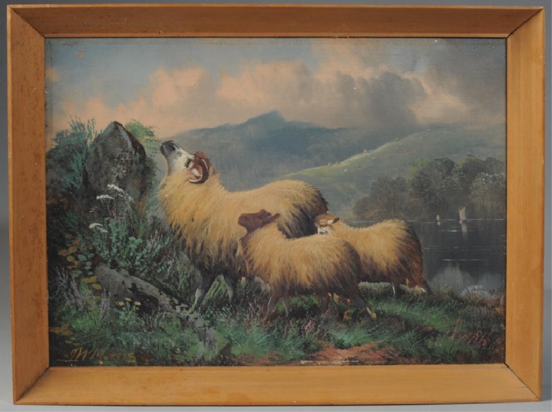 John W. Morris (British, 1865-1924) Oil on Canvas (1 of 4)