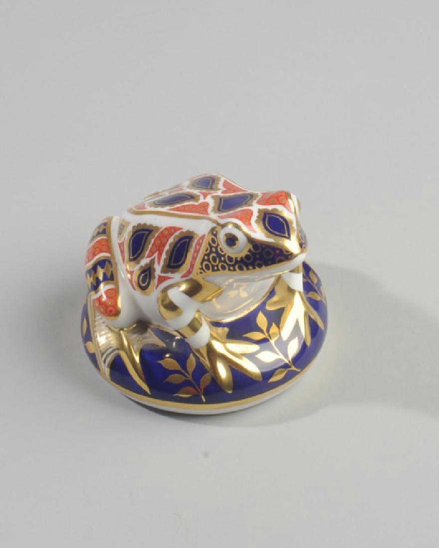 Royal Crown Derby Frog