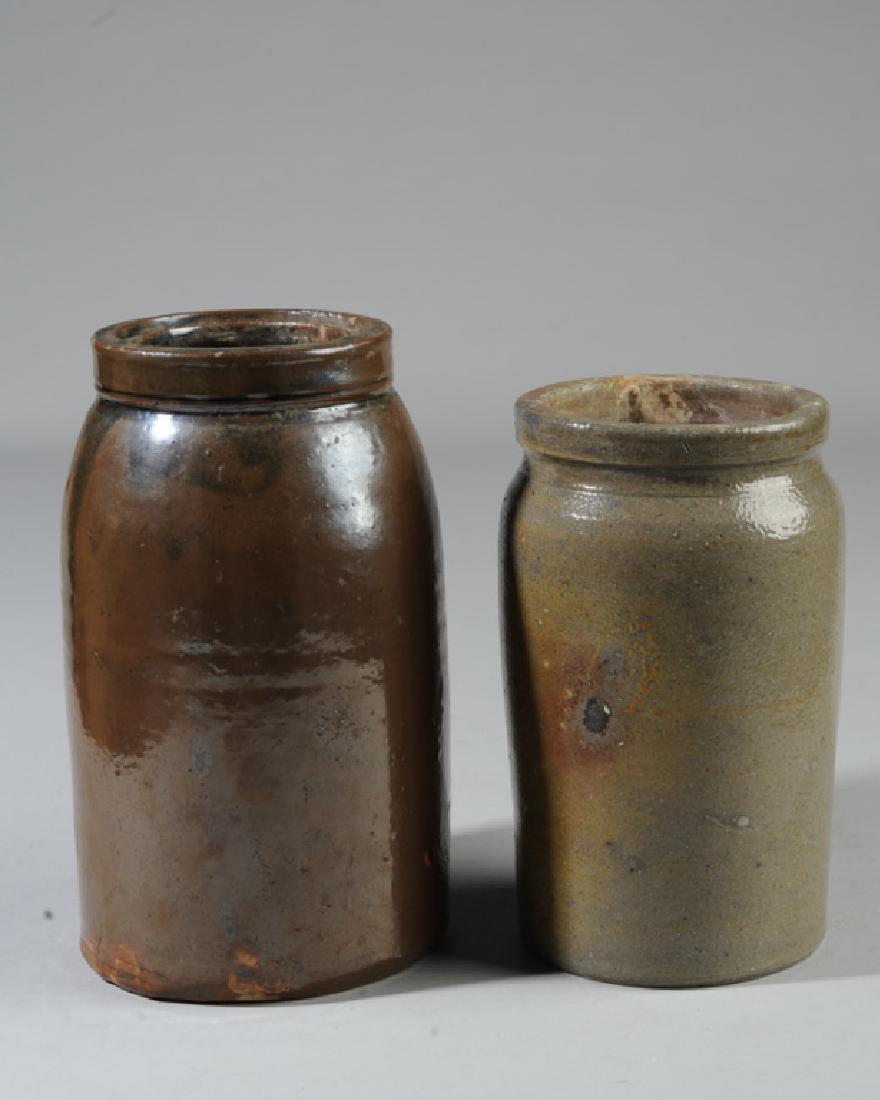 Two Antique Stoneware Crocks (1 of 3)