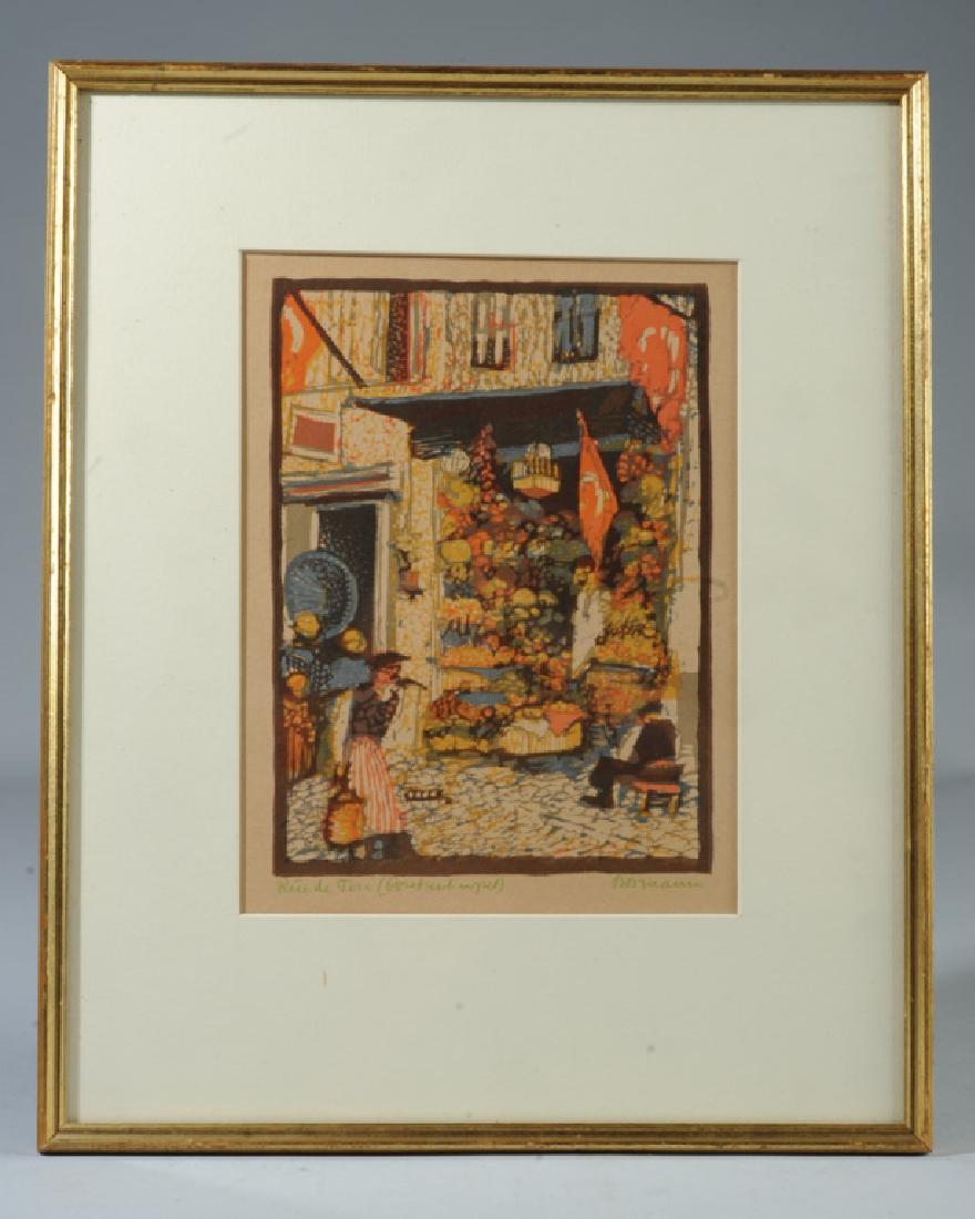 Emma Bormann  (1887 - 1974) Signed Woodcut Print (1 of 2)