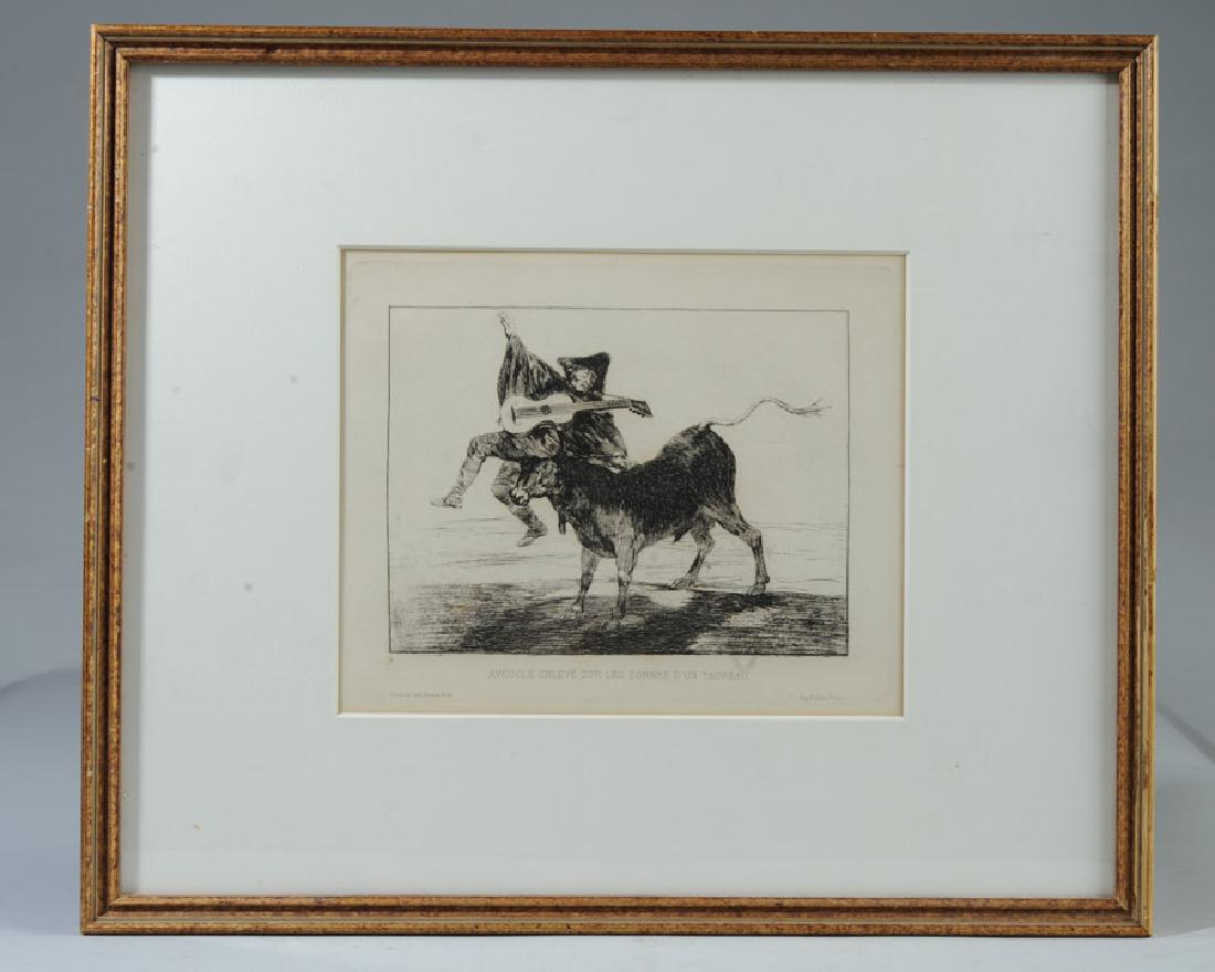 Francisco de Goya (1746-1828) Etching (1 of 3)
