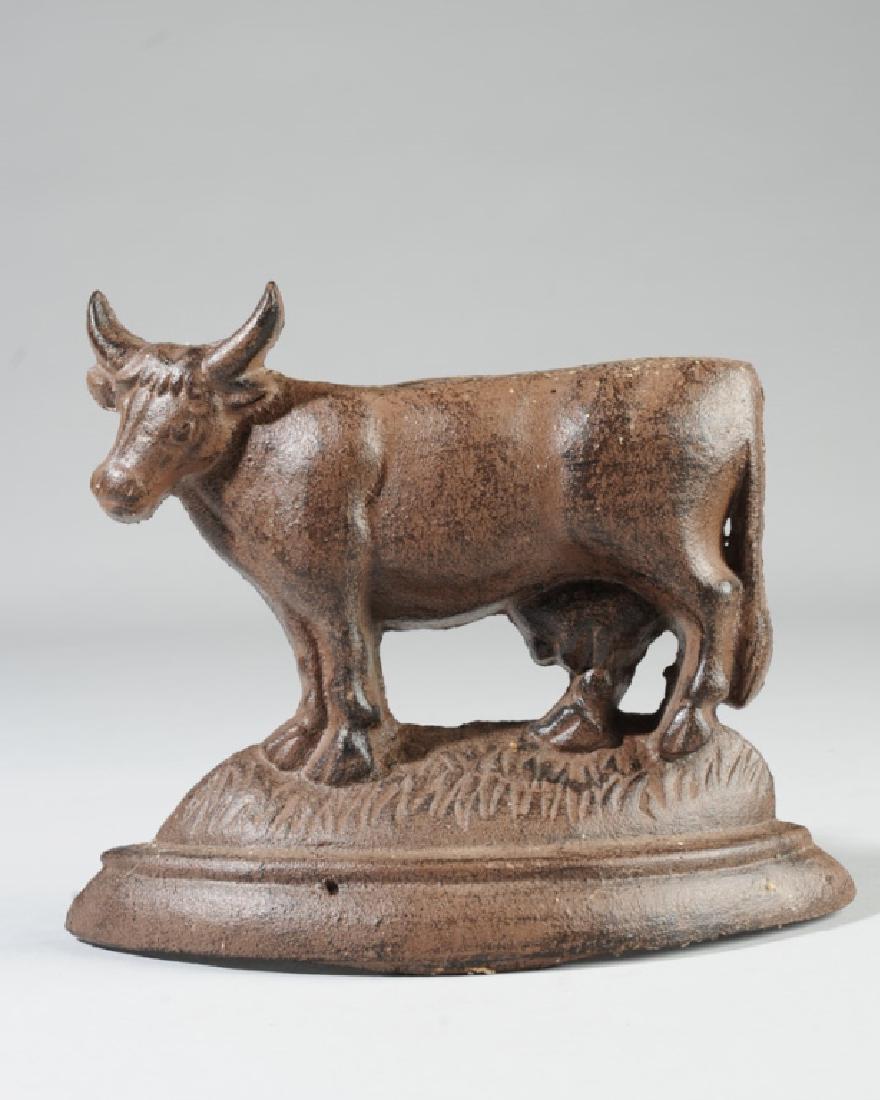 Cast Iron Cow Doorstop (1 of 3)