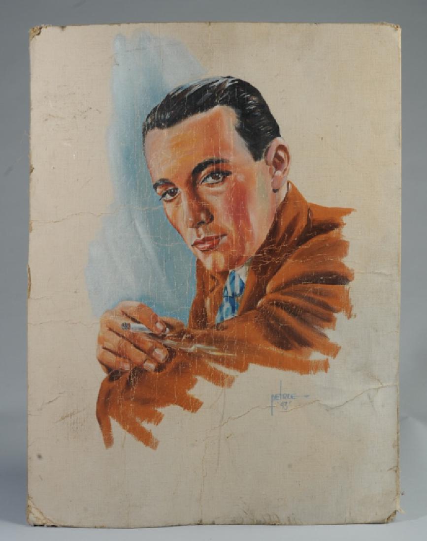 Keats Petree Illustration Man Smoking Cigarette (1 of 6)