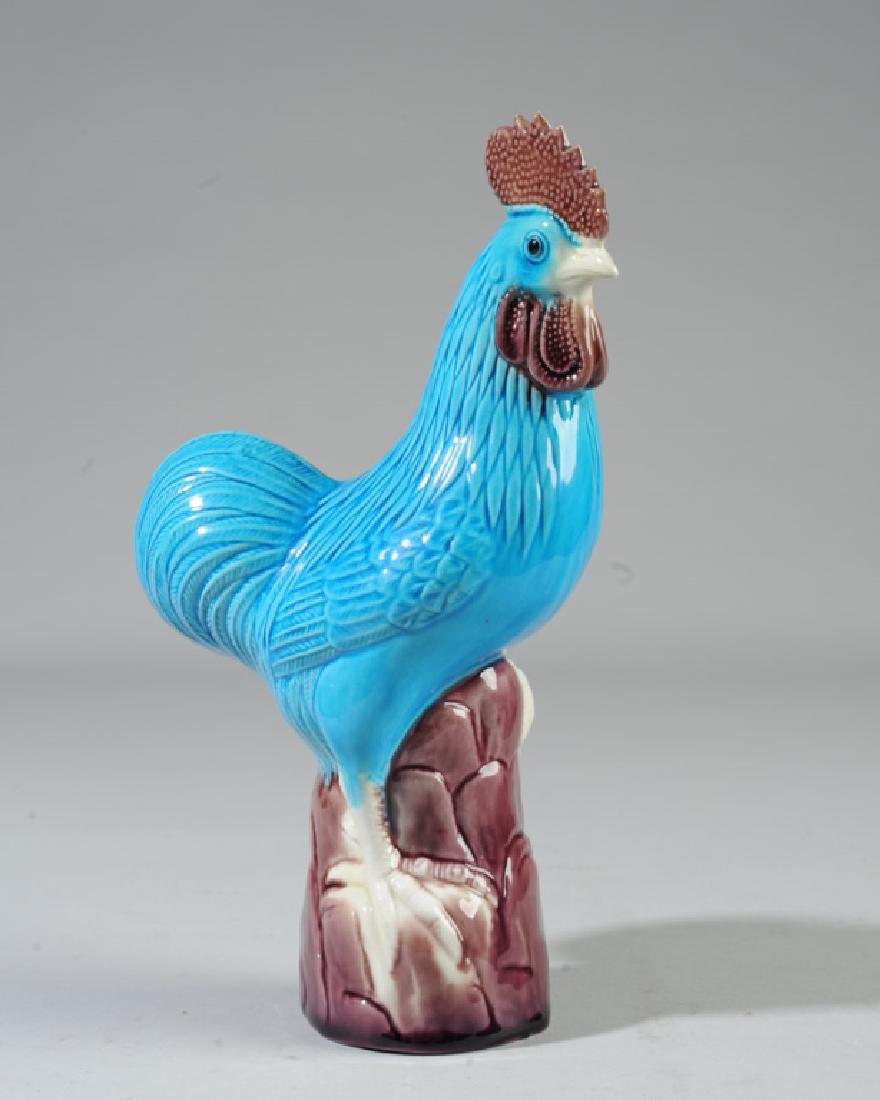 Chinese Export Porcelain Rooster (1 of 4)