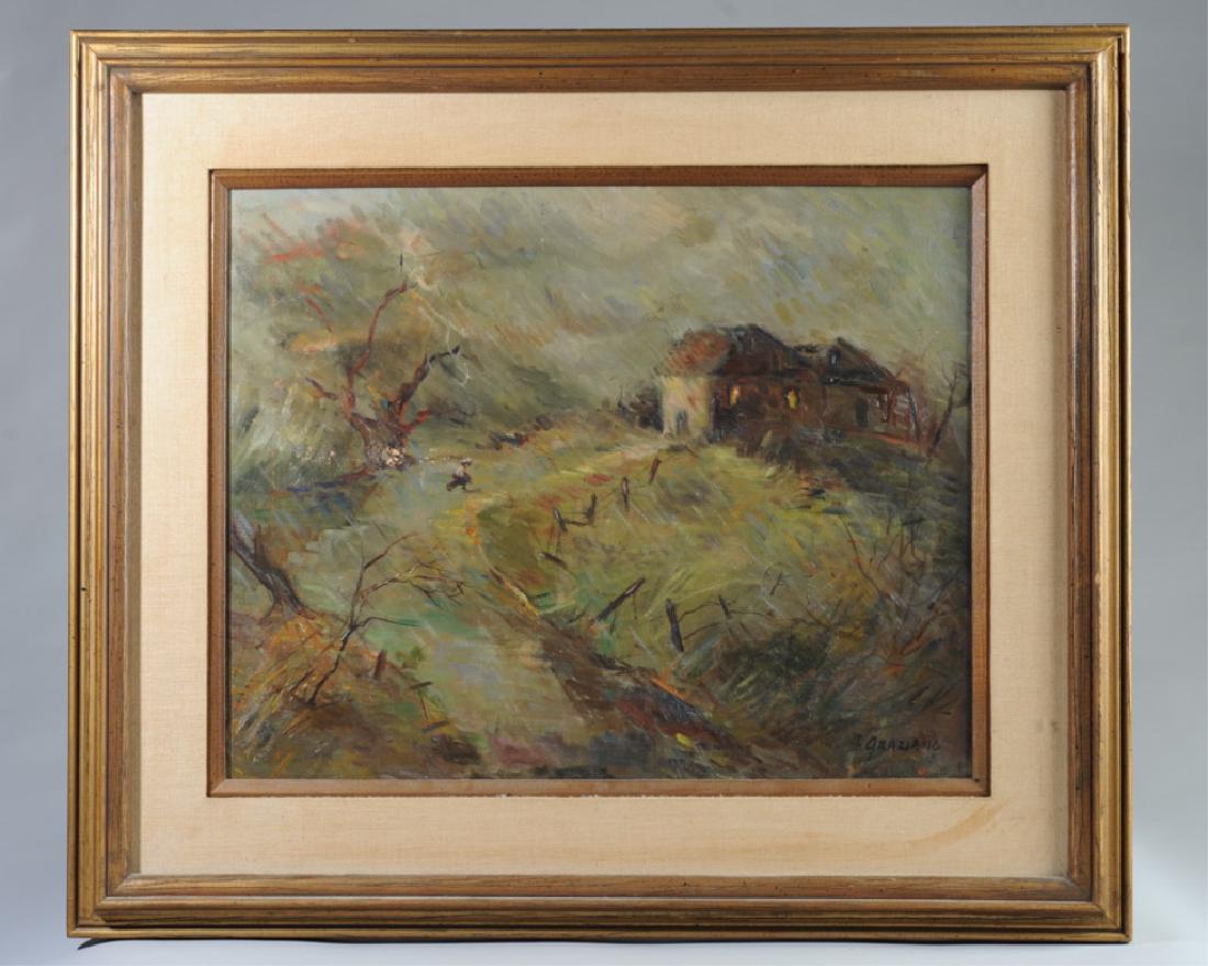 Florence Graziano Oil on Canvas (1 of 5)