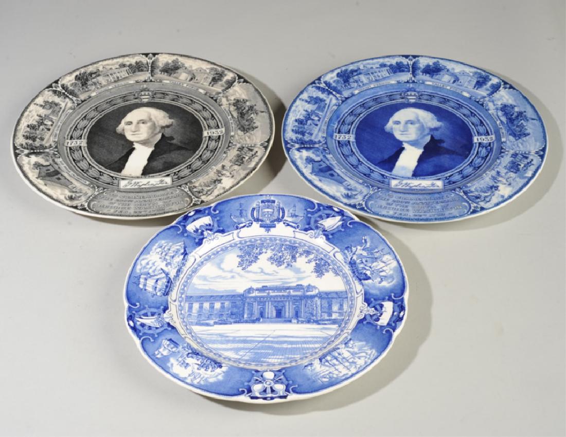 Naval Academy & Two George Washington Plates (1 of 6)