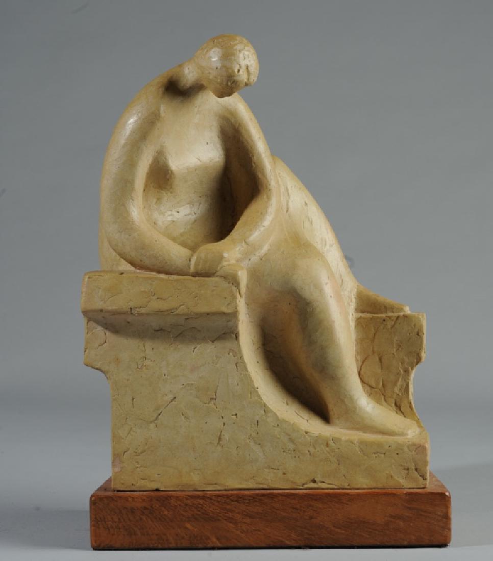 20th C. Clay Sculpture (1 of 2)