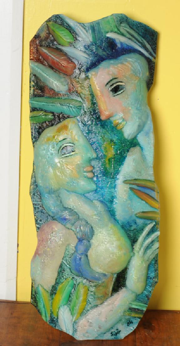 Sisir Sahana Large Figural Glass Sculpture (1 of 4)