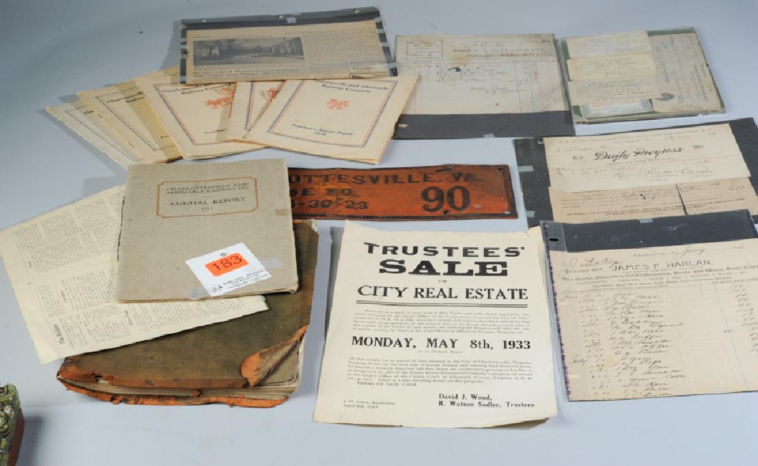 Charlottesville Memorabilia