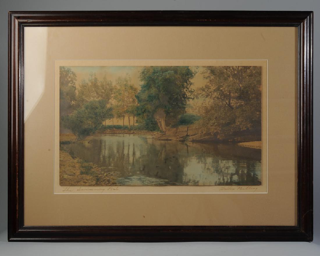 Wallace Nutting Hand Colored Photo Print (1 of 3)