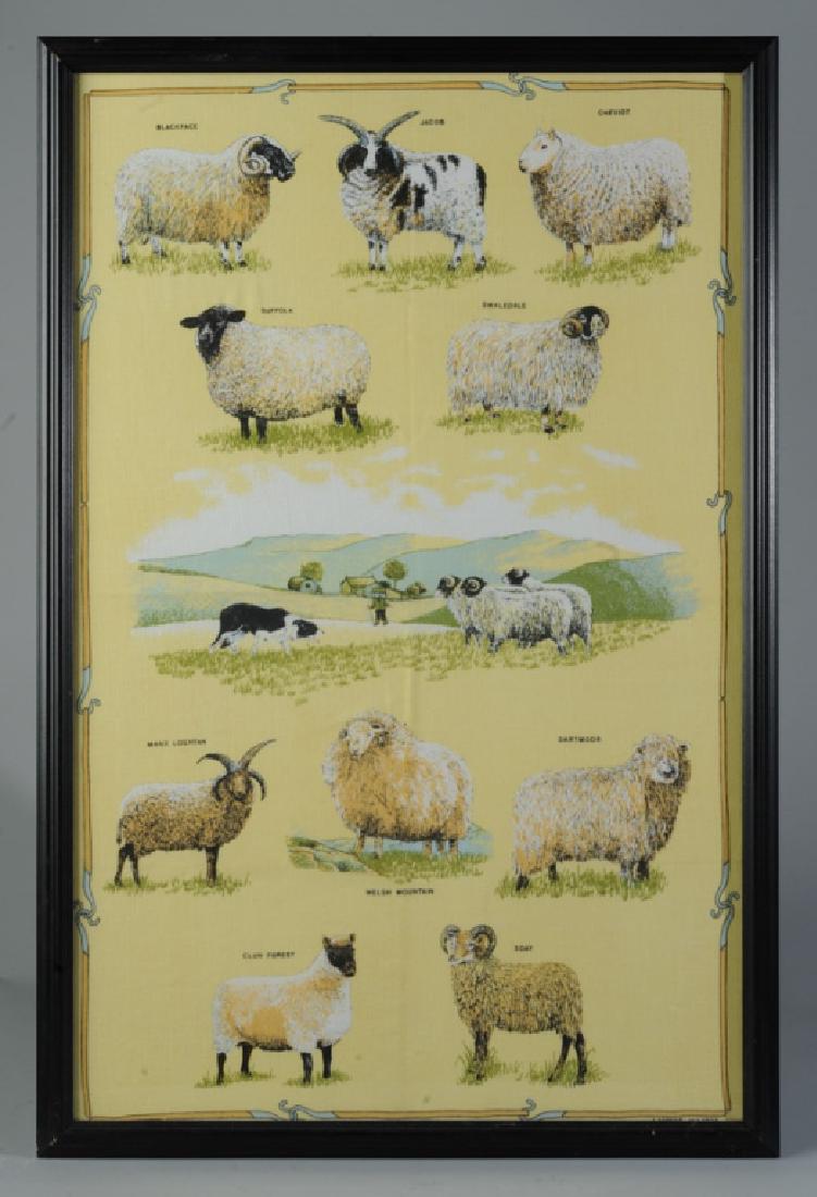 Vintage Print on Fabric (1 of 4)