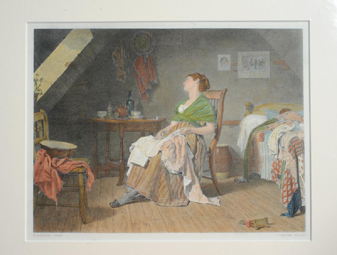 19th C. Hand Colored Engraving E. Radford (1 of 2)