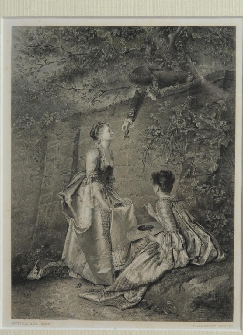 Peter Lightfoot, "Cherries Ripe!" 1875 Engraving (1 of 2)
