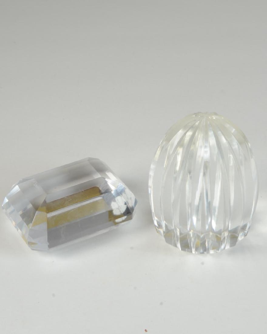 Tiffany & Co. Faceted Crystal Paperweight (1 of 1)