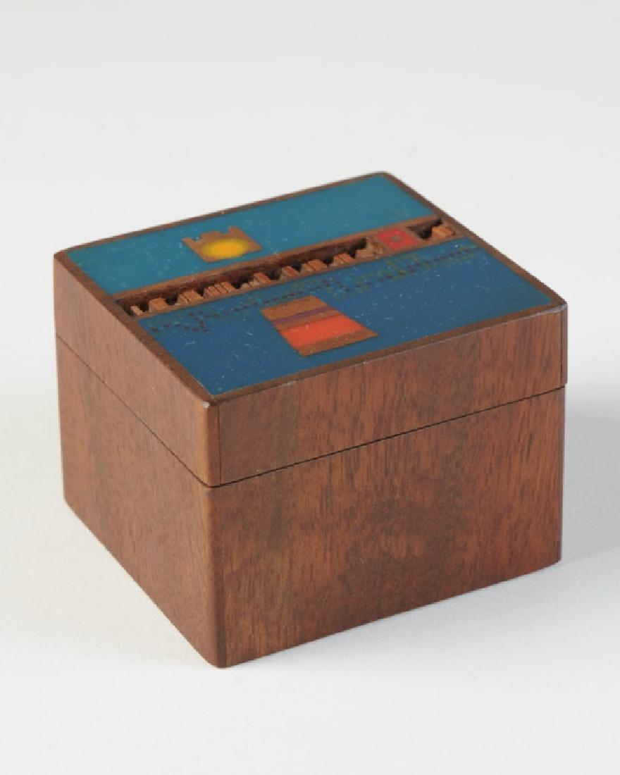 Robert McKeown Wood Inlaid Box (1 of 3)