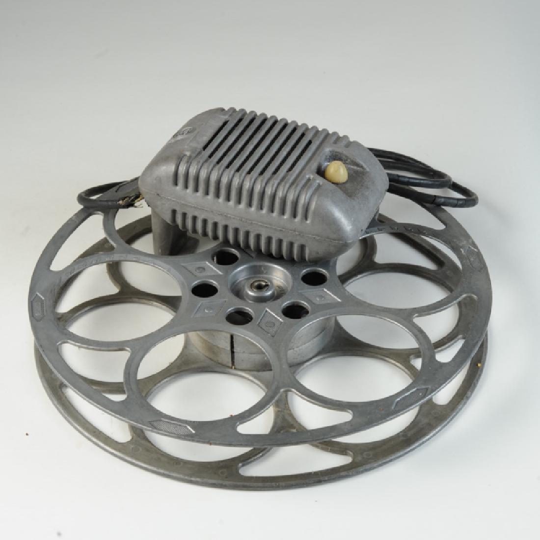 Vintage Drive-In Theater Speaker, Film Reel (1 of 1)