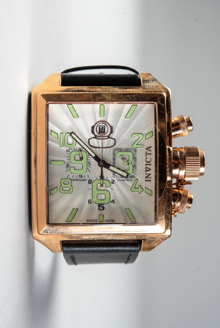 Invicta Russian Diver 14046 Diver's Watch: 45mm case size. To back: "Invicta Russian 1959 Diver Signature Collection Model No. 14046". Water resistant to 100m. Untested, in as-found condition.