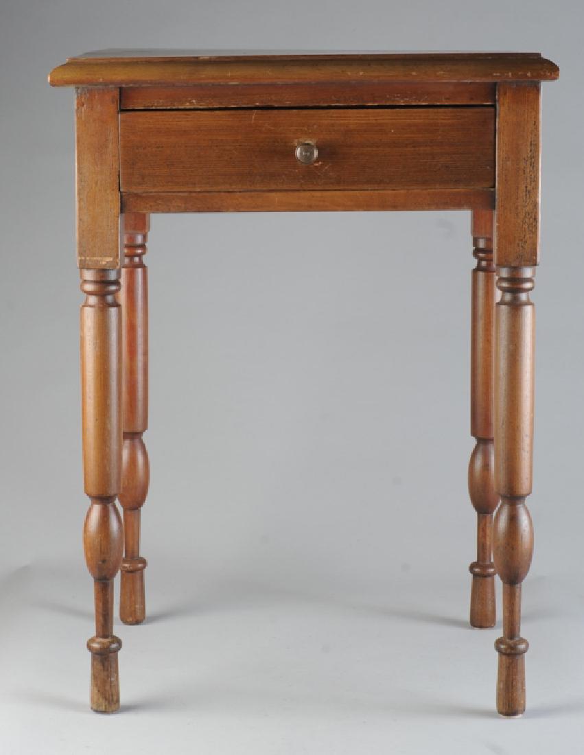 Mid 19th Century Walnut Side Table (1 of 6)